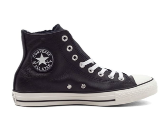 Кеды кожаные Converse Chuck Taylor All Star черные