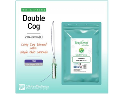 Мезонить стериальная White Ever Double Cog U-Dable Cog 21G/60/PDO