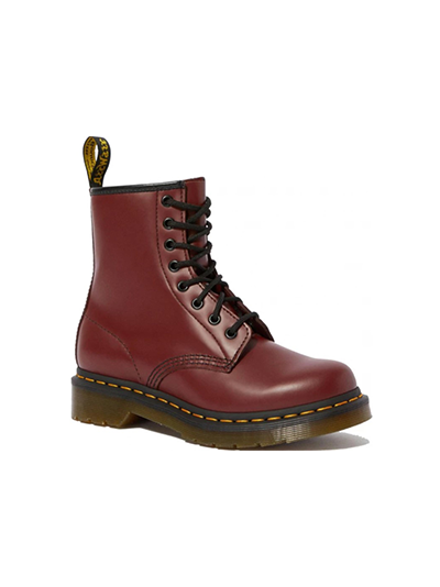 DR MARTENS 1460 SMOOTH CHERRY RED NARROW FIT