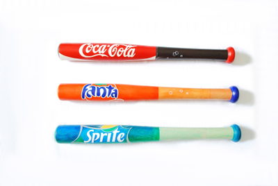 Набор бейсбольных бит COLA FANTA SPRITE