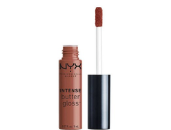Масляный блеск с интенсивным цветом NYX Intense Butter Gloss 06 Chocolate Crepe