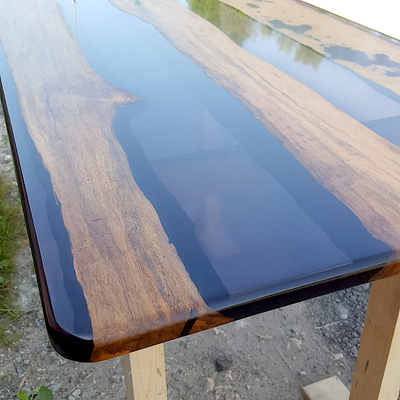 эбен, эбеновое дерево, мебель из эбена, авторская мебель, мебель на заказ, стол массив, стол река