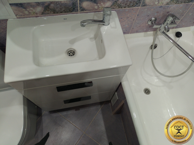 Ремонт, отделка и дизайн санузла под ключ в Мурманске - фото, цена и стоимость работ.