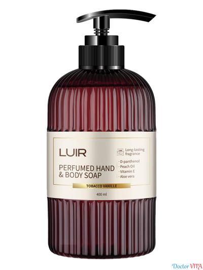 Парфюмированное мыло для рук и тела LUIR Tobacco Vanille 400 мл.