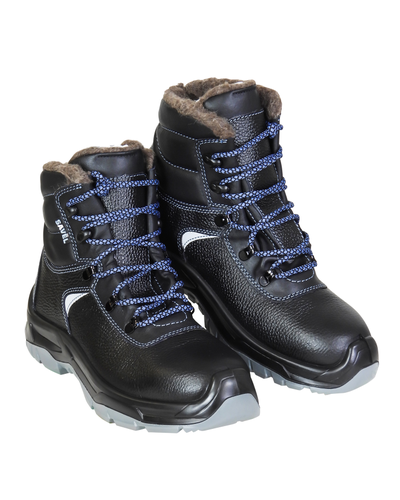 Ботинки SAVЁL-ГЕРМЕС-ЗИМА кожа, шерстин, ПУ-ТПУ