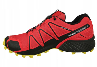 Кроссовки SALOMON SPEED CROSS 4  Rad Red/Bl  381154  (Размер: 9)