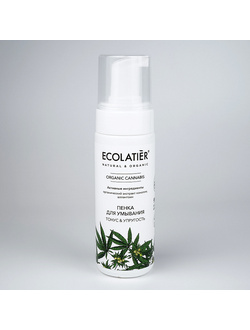 Пенка для умывания ORGANIC CANNABIS ECOLATIER
