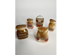 Мешочки и ведерки счастья из натурального селенита