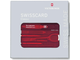 Швейцарская карточка VICTORINOX SwissCard Ruby красная 0.7100.T