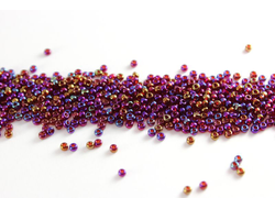 БИСЕР PRECIOSA 10/0 - 91120 ПРОЗРАЧНЫЙ РАДУЖНЫЙ БОРДОВЫЙ (5г)