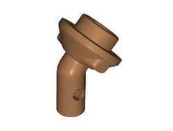 Bar   1L with Angled Hollow Stud, Medium Nougat (65578 / 6400315 / 6510192)