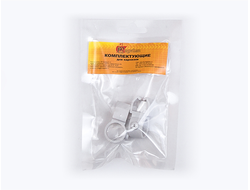 Держатель для шины белый 2шт [840]