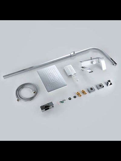 Гарнитур для душа белый GAPPO G2407-8