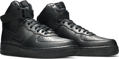 Nike air force black high on sale