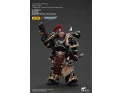Избранный Черного Легиона (Warhammer 40k) - КОЛЛЕКЦИОННАЯ ФИГУРКА 1/18 Black Legion Chosen with Plasma Pistol and Power Axe (JT00959) - JOYTOY