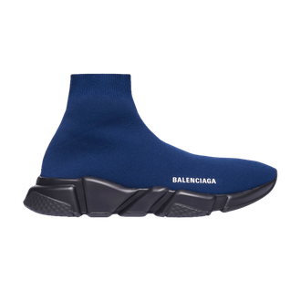 Balenciaga Speed Trainer темно-синие женские