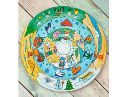 Пазл-пирамида "4 сезона"