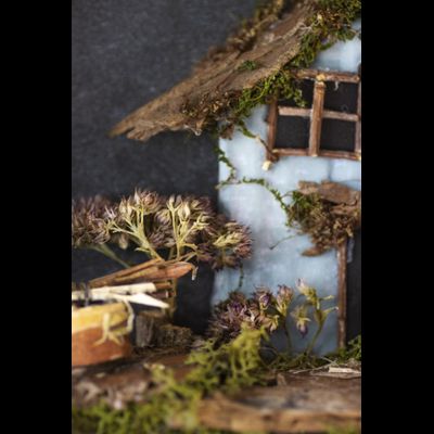 Новогодняя эко-картина № 1179