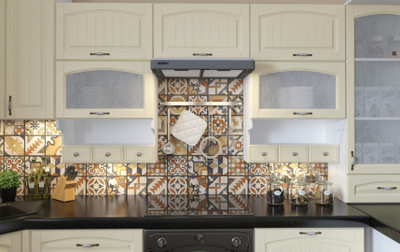 Композиция модульной кухни Равенна Фаби(Ваниль)