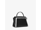 Сумка женская MICHAEL KORS WHITNEY HANDLE SATCHEL черно-белая