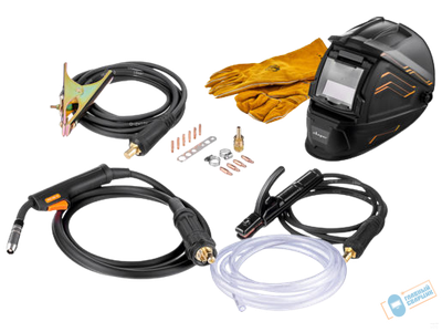 Инверторный сварочный полуавтомат MIG-200 REAL SMART (N2A5) Black (MIG/MAG/MMA/TIG DC)