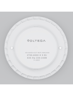 Светодиодная лампа Wi-Fi GX53 9W 2700K-6500K DIM 120°, 2430