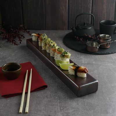 Блюдо прямоугольное 43*7 см h3,5 см, фарфор