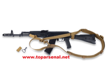 Russian tactical 3-point universal gun sling Dolg-M3 COYOTE