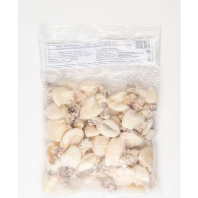 Каракатица свежемороженые очищенные, размер 40-60 шт на кг. Тайланд. Цена за кг