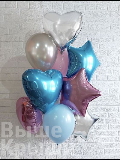 Сет из воздушных шаров для Гендер Пати