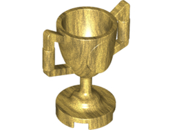 Minifigure, Utensil Trophy Cup, Pearl Gold (89801 / 6181993 / 6438123)
