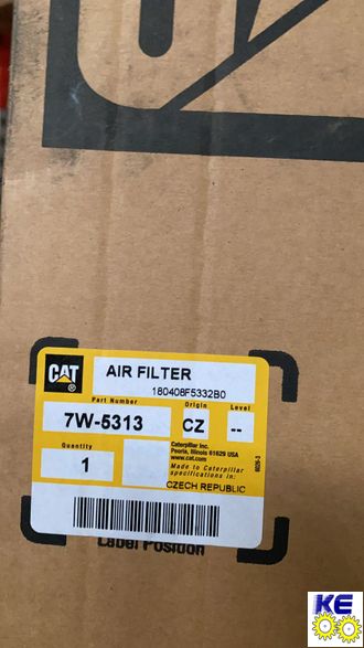7W-5313 фильтр воздушный внешний CAT 3406, 3408, 3412 (CAT оригинал)