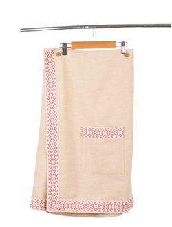 Килт женский для бани из крапивы укороченый