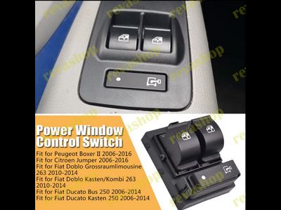 Кнопки стеклоподъемников Peugeot Citroen Fiat