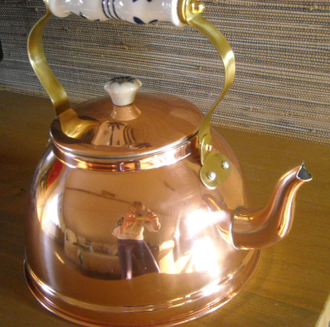 Медный чайник 1,7л Португалия (CopperCrafts) арт.7523