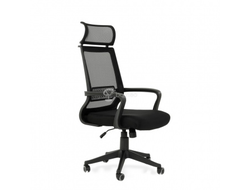 Кресло Barneo K-519 черная ткань, черная сетка, газлифт 3кл купить в Симферополе