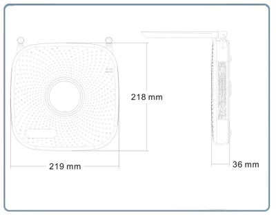 PX-KIT-PG420-20W. Комплект уличного WiFi/LAN видеонаблюдения, видеорегистратор с WiFi модулем и 4 беспроводные видеокамеры, Full HD (4 порта RJ45) (freeip)
