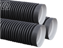 Труба гофрированная двухслойная с раструбом SN8 - SN9 500/427