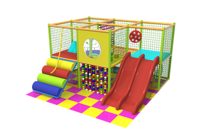 Игровой лабиринт «Радуга» 3,7х2,1х2,7м.