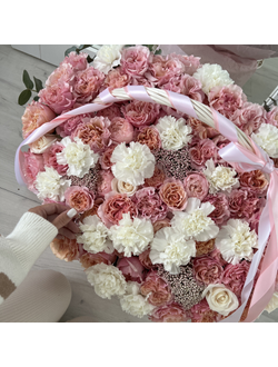 КОРЗИНА МИКС ЦВЕТОВ №8