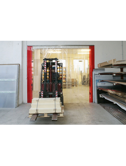 ПВХ завесы -  Межцеховые ворота