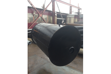 Обустройство скважины. Погрузка металлического кессона