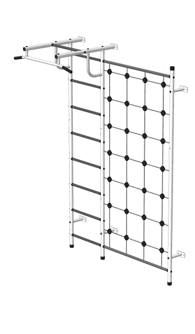 ДСК ПИОНЕР-С3С белый, перекладины серые