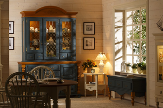 Тумба-столик круг Валенсия 2-29 из массива сосны 66 х 66 х 64 см