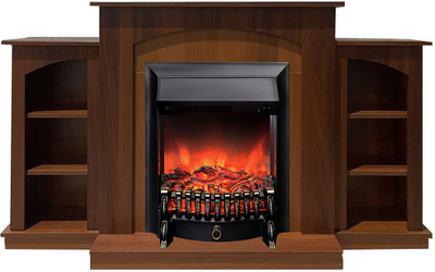 Электрокамин Скандинавия LUX CR с очагом Fobos