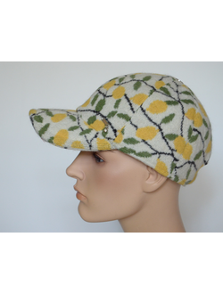 Зимняя белая бейсболка Vizio Италия 1033 VE