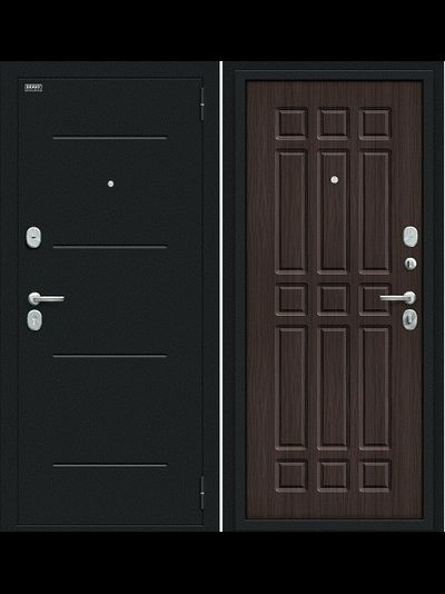 Дверь Входная  "Мило"  Wenge Veralinga/Букле черное
