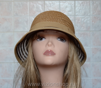 вязаная шляпа Италия Визио из соломы фото