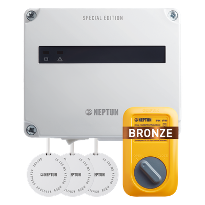 КОМПЛЕКТ NEPTUN SPECIAL EDITION | БАЗОВЫЙ, ПРОВОДНОЙ BRONZE 1/2  (1 кран)