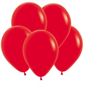 воздушный шар красный 30 см. с гелием, купить краснодар